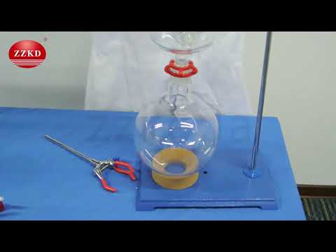 How to install short path distillation:the complete  process of 5L short path distillation kit