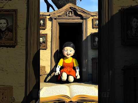 Doll read the old book for years, then what happened 😱 || Ai Mentality #squidgame #squidgame2 #ai