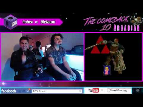 The Comeback 10 ARCADIAN - Ruben (Ganon) vs Dielawn (Peach) - Losers Quarters