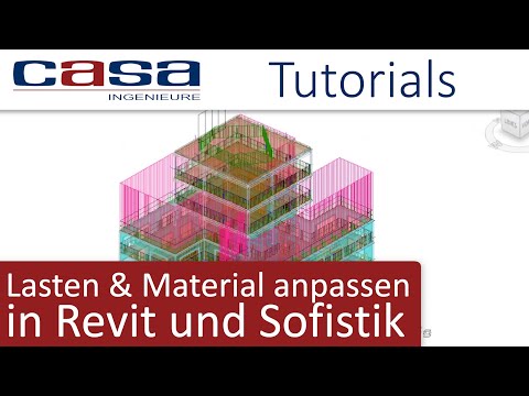 Revistik Part 3 - Statische Berechnung mir Revit und Sofistik