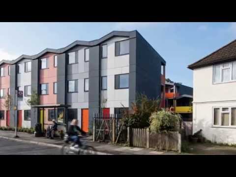 Affordable, colorful and humane housing for London’s homeless pop ups in just five months