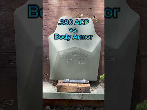 .380 ACP vs. Body Armor