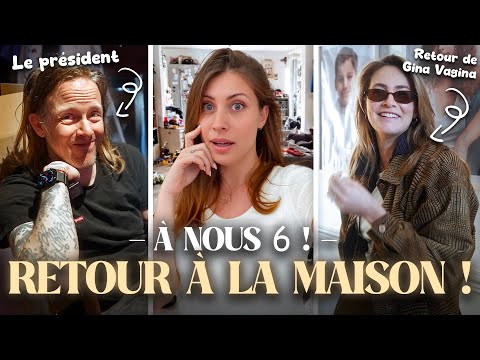 Tata cuisine à la maison, ça taff sévère avec le président, retour épuisant !!! 