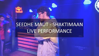 Seedhe Maut - Shaktimaan | Live from Guwahati city | [4k/ Ultra HD version 2021] exclusive angle |