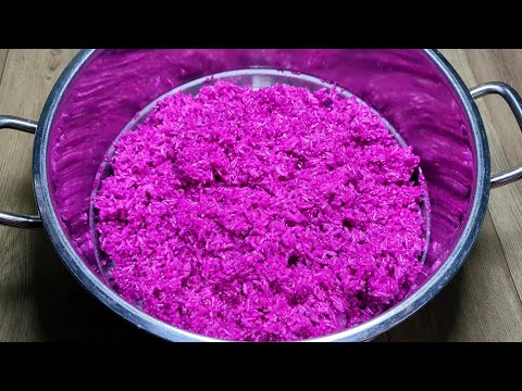 XÔI LÁ CẨM - Cách nấu Xôi Lá Cẩm Nước Cốt Dừa màu tím đẹp béo ngon - Tú Lê Miền Tây