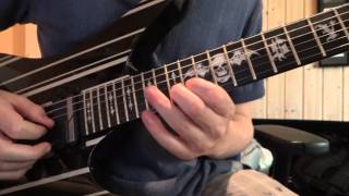 Avenged Sevenfold Crimson Day - Guitar Solo Cover