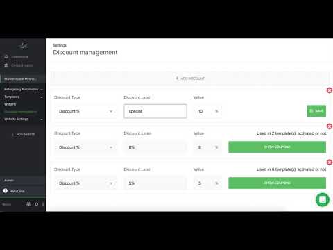 Coupon Code Management On Carts Guru