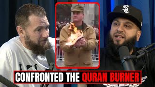 The episode discusses a troubling incident where a man, known as the Quran burner, was actively provoking Muslims by threa...