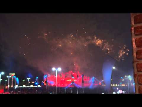 rock in rio 2011 show abertura palco mundo queima de fogos