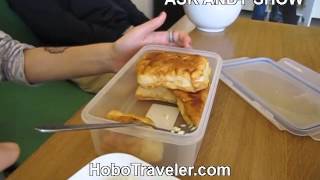 Traditional Kosovo Breakfast in Han Hostel Pristina