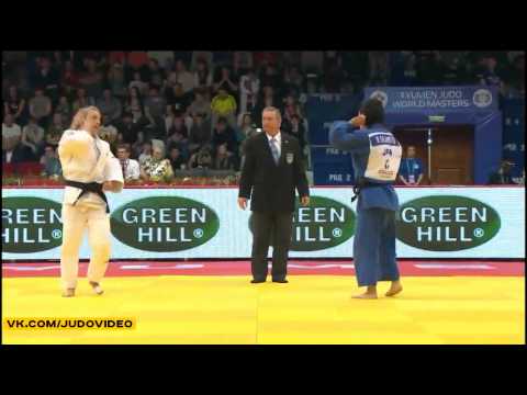 2013 IJF World Masters Tyumen  48kg Bronze Medal] VAN SNICK Charline (BEL)   OKAMOTO Riho (JPN)