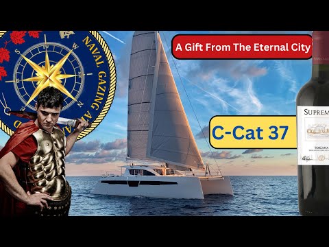 C Cat 37 Catamaran Review: Yachts, wine, ideas and art. A very civilized way to spend 30 min.