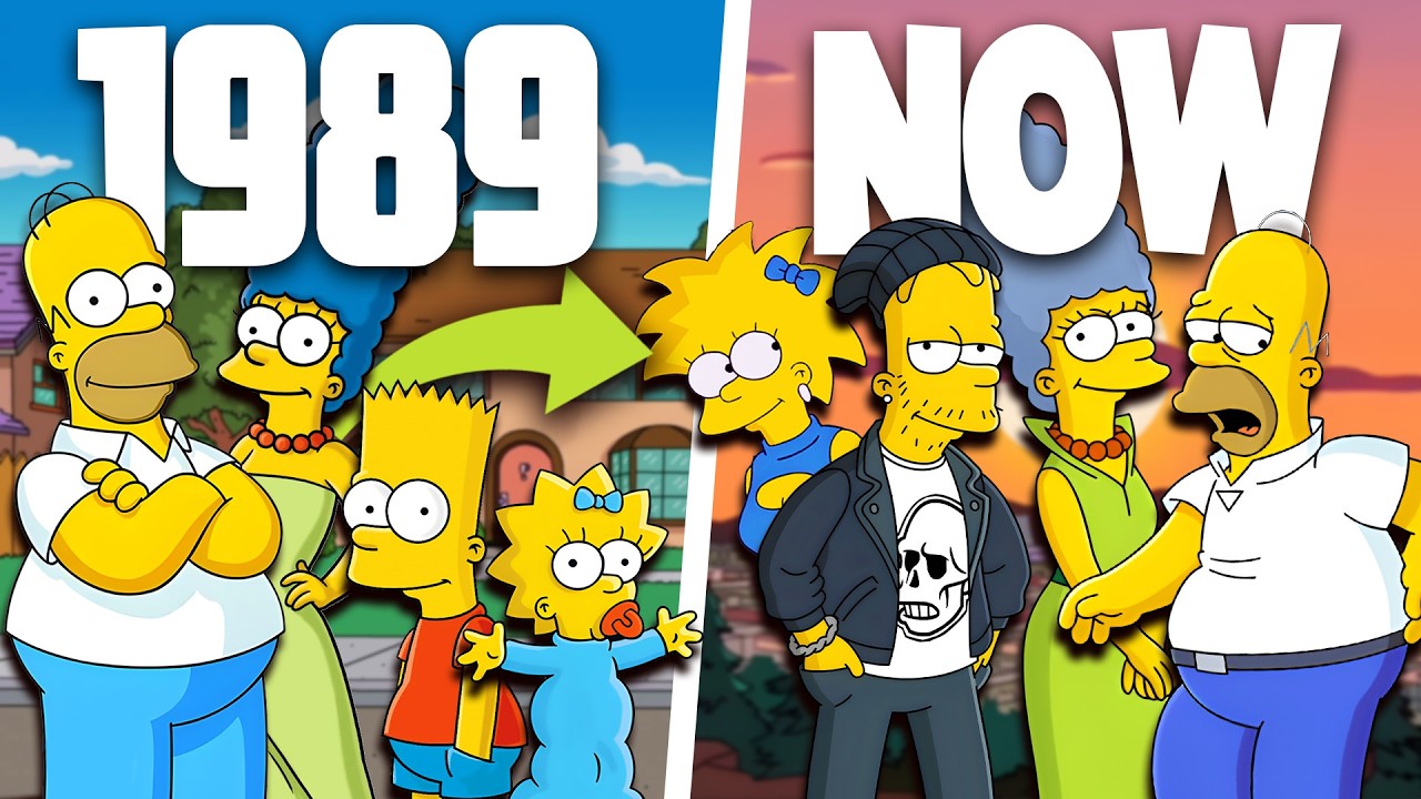 What if The Simpsons Aged in Real Time? - YouTube