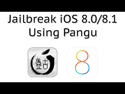 How to Jailbreak iOS 8.1/8.0.2/8.0.1/8.0 and Install Cydia Using Pangu8 (Untethered) Video