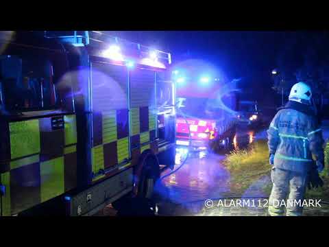 Lynnedslag i Dragør.