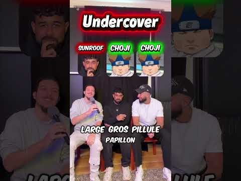 Jeu undercover de l'imposteur spécial animé manga Naruto Choji vs Sunroof #anime #manga #naruto