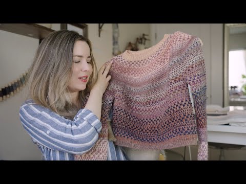 Hundred Acre Wool Knitting Podcast Ep. 61 - My Completed Handspun Shifty + New Knitwear Designs