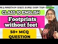 Footprints Without Feet Class 10 Mcq Footprints Without Feet Class 10 Class 10 English