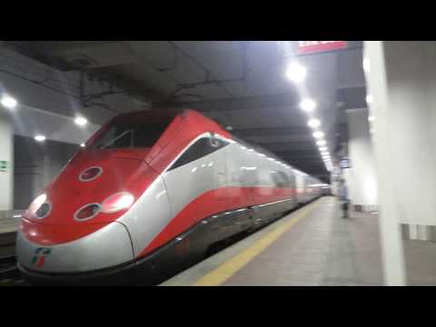 Arrivo del Frecciarossa 9574 a Bologna Centrale/Frecciarossa 9574 train arriving at Bologna Centrale