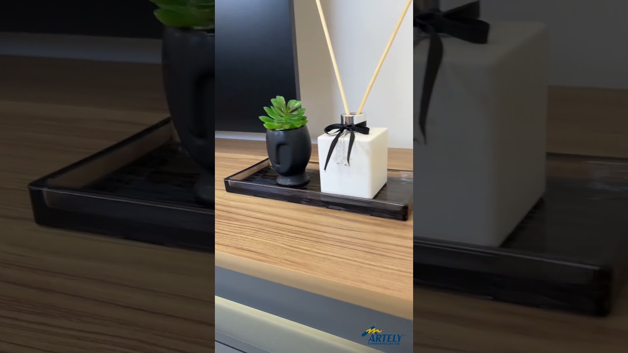 Thumbnail do vídeo - Rack Lumina - Carvalho C / Grafite