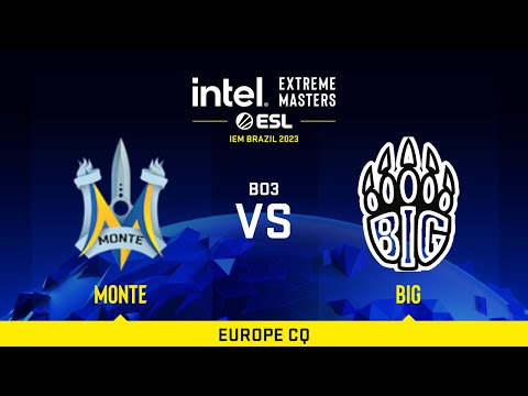 Monte vs BIG | Map 2 Ancient | IEM Brazil 2023 Europe CQ