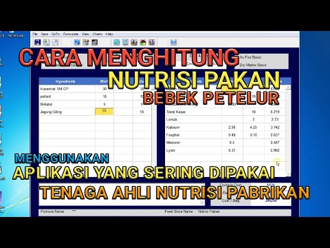 , title : 'Cara Menghitung Nutrisi Pakan Bebek Petelur | Part 4'