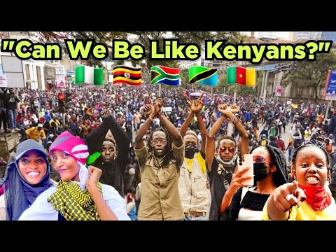 African Countries Shocked by Bold Kenyans Protesting on June 25th, 2025! - Part 1