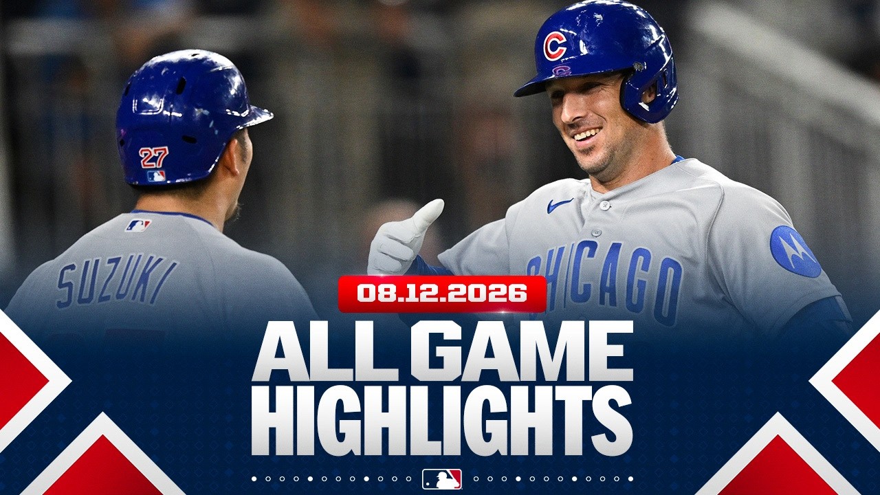 Highlights from ALL GAMES on 8/12 (Alex Bregman's THREE-HOMER GAME, Luis Castillo K's 10 & MORE!)