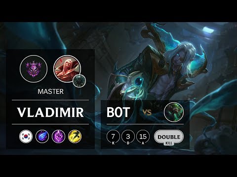 Vladimir Bot vs Twitch - KR Master Patch 9.18