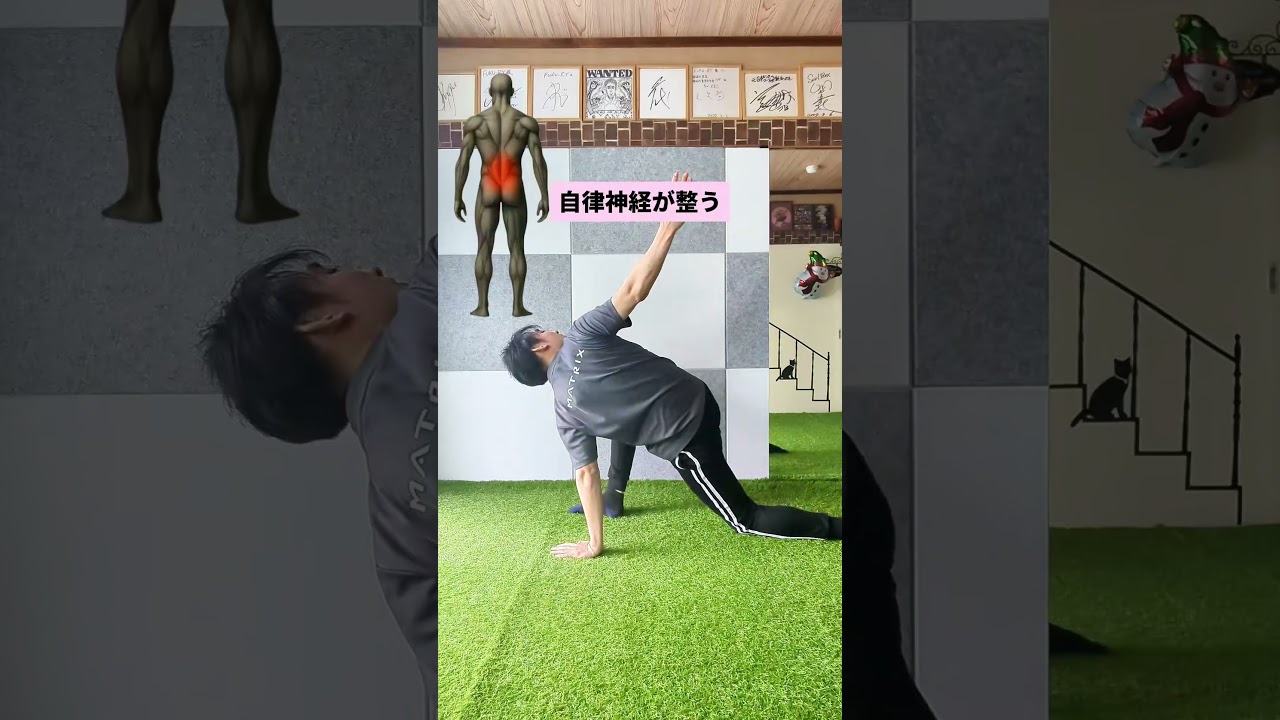 背骨から整える、毎日の体ケア背骨の動きが良くなると自律神経も整いやすく、心身ともにリラックス毎日のケアに取り入れてみてください👍️ #ダイエット #ストレッチ   #shorts