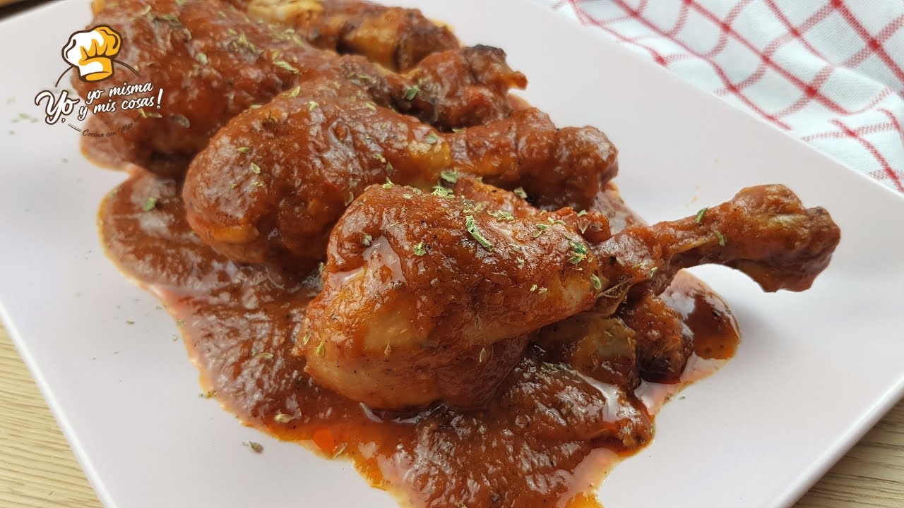 Muslos de POLLO que te DEJARAN sin PALABRAS (Pollo en SALSA de TOMATE)