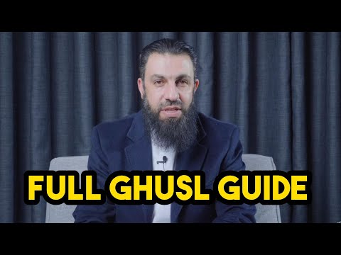 A Complete Guide for Ghusl (Islamic Purification) | Sheikh Belal Assaad