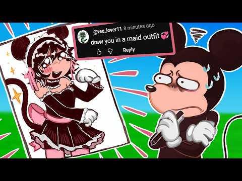MICKEY draws YOUR COMMENTS 3