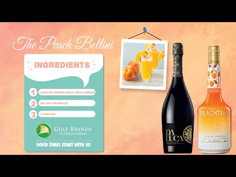 Learn how to make....The Peach Bellini
