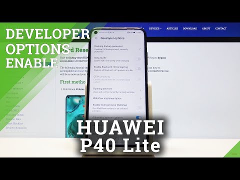 How to Enable Developer Options in Huawei P40 Lite – Advanced Developer Menu