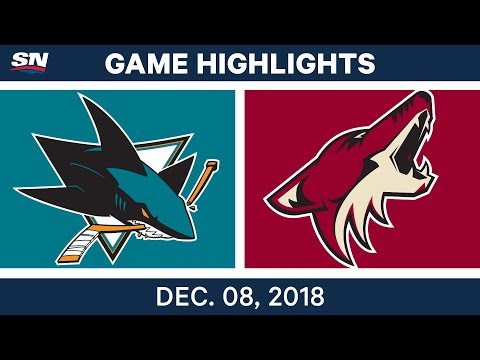 NHL Highlights | Sharks vs. Coyotes - Dec 8, 2018