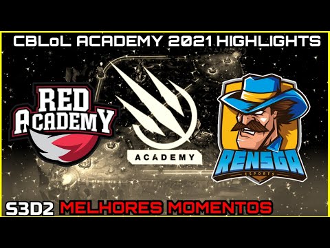 CBLoL Academy 2021 RED x RNS  Highlights | CBLoL Academy RED x RNS Melhores Momentos | RED a x RNS a