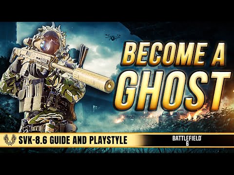 Ich habe das Scharfschießen aufgegeben und bin zum Geist in Battlefield 6 geworden (SVK-8.6)