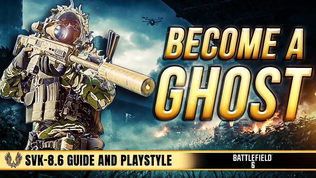 I Stopped Sniping and Became a Ghost in Battlefield 6 (SVK-8.6)