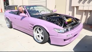 HOTBOI 240SX S13 VERT! (SUPERCHARGED V8)