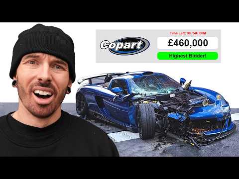 Thumbnail for I ATTEMPTED TO BUY A WRECKED PORSCHE CARRERA GT by Porsche Carrera GT