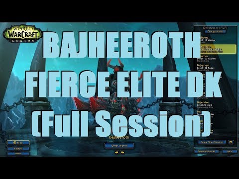 Bajheera - BAJHEEROTH HITS [FIERCE ELITE 2K+] as WW/DK (Full Session) - WoW 7.3 Frost DK PvP