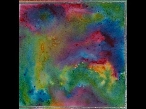 Colourcraft Brusho #2 - How To Further Enhance Their "Wow!" Magic/Colour Separation.