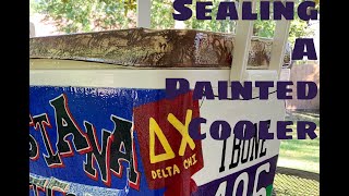 HOW TO SEAL A COOLER!! Fraternity Cooler Final Product and Review - Environtex Lite