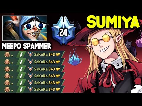 When Platinum Tier Meepo Spammer Meet Sumiya - Rest In Peace Dota 2