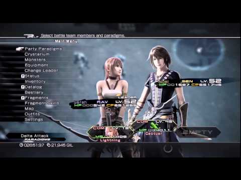 Final Fantasy XIII-2 - PSSR DLC - Tonberry Farming with Lightning