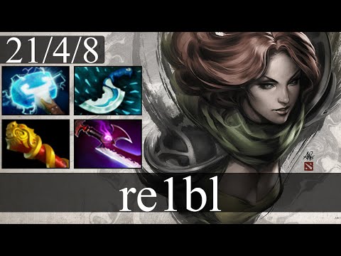 HR.re1bl - Windranger | Midlane Gameplay Dota 2 Patch 7.31c