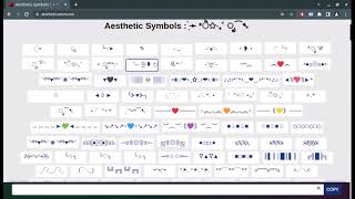 -ˋ₊˚.🍑 🥕‧₊°  how to get aesthetic symbols #aesthetic #aestheticsymbols
