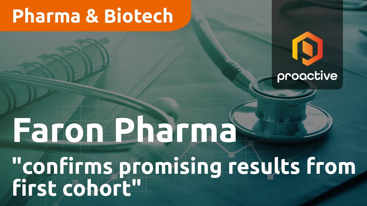 Faron Pharmaceuticals "confirms promising results from first cohort"