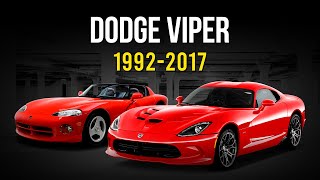 Dodge Viper Evolution (1992-2017)